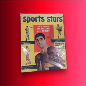 Vintage Sports Star Magazine - Featuring Boxing Legend Rocky Marciano
